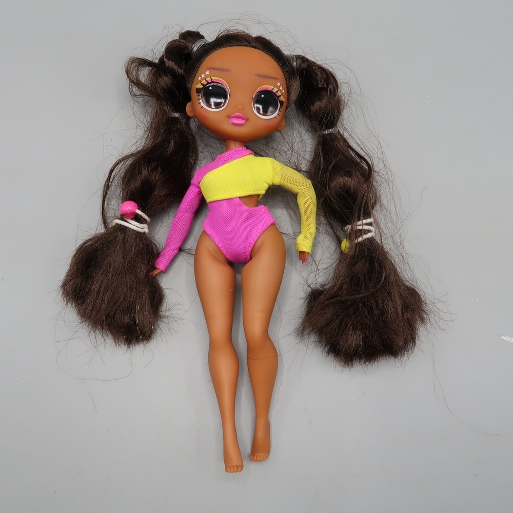 LOL OMG Doll Gymnastic 9 in Brown‎ Hair
